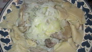 Рецепт Бешбармака из гуся