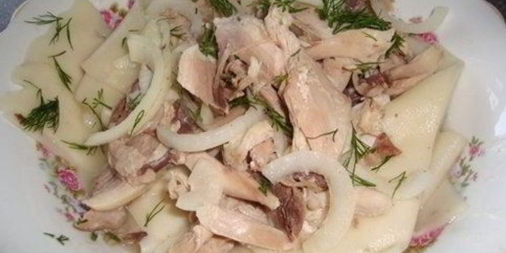 Как приготовить бешбармак из курицы в мультиварке