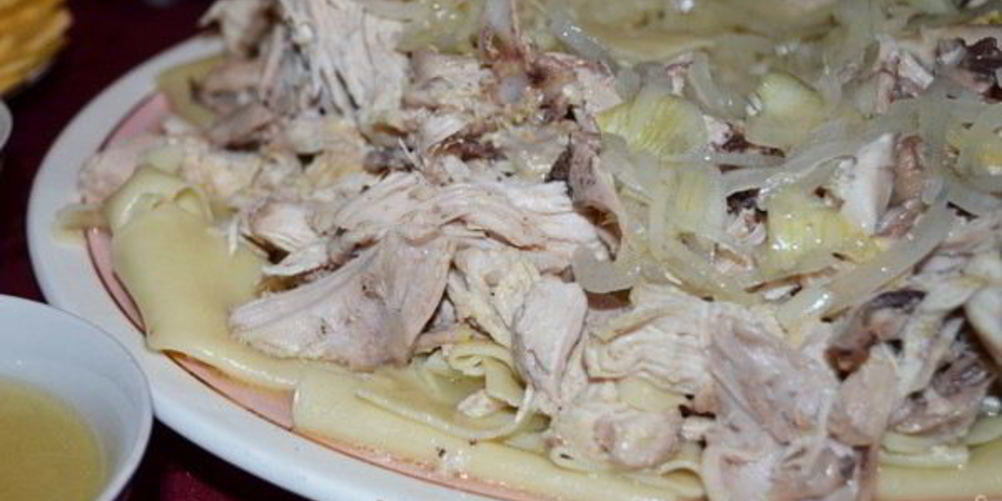 Как приготовить бешбармак из курицы