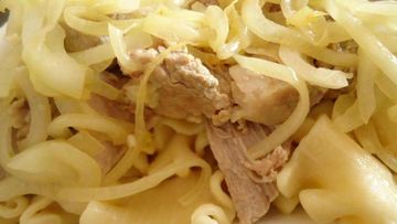 Рецепт Бешбармака из свинины