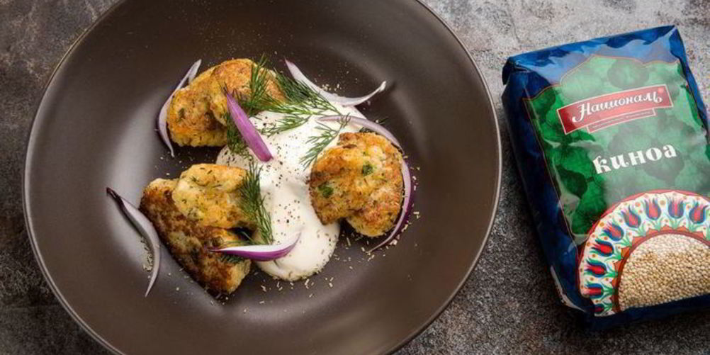 Как приготовить биточки из киноа с цветной капустой и укропом