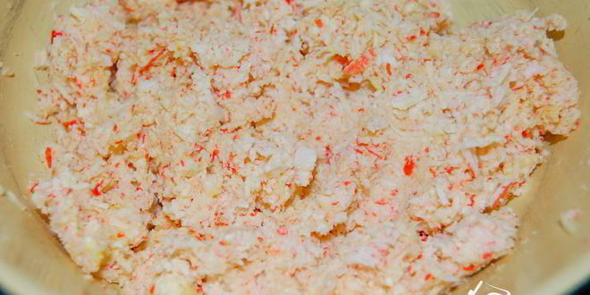 Рецепт биточков из крабовых палочек