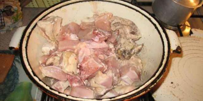 Рецепт чахохбили с куриной грудки