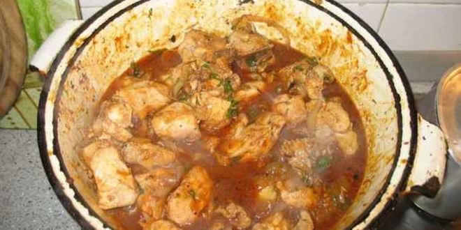 Рецепт чахохбили с куриной грудки