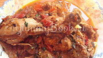 Рецепт Чахохбили с вином