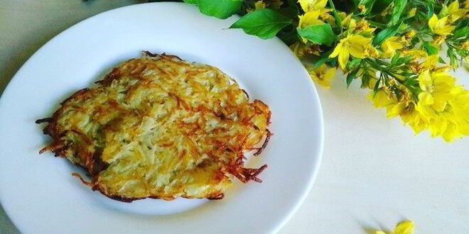 Рецепт драника-бургера