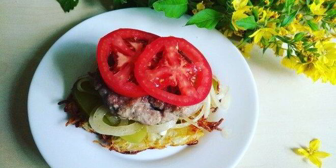 Рецепт драника-бургера