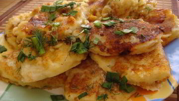 Рецепт Драников из картофельного пюре