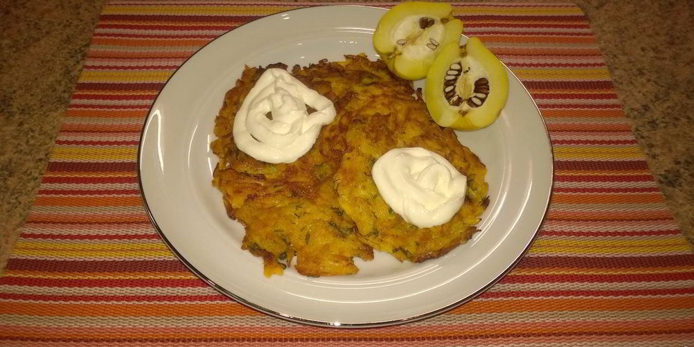 Как приготовить драники из тыквы с укропом