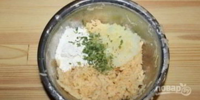 Рецепт драников картофельных с сыром