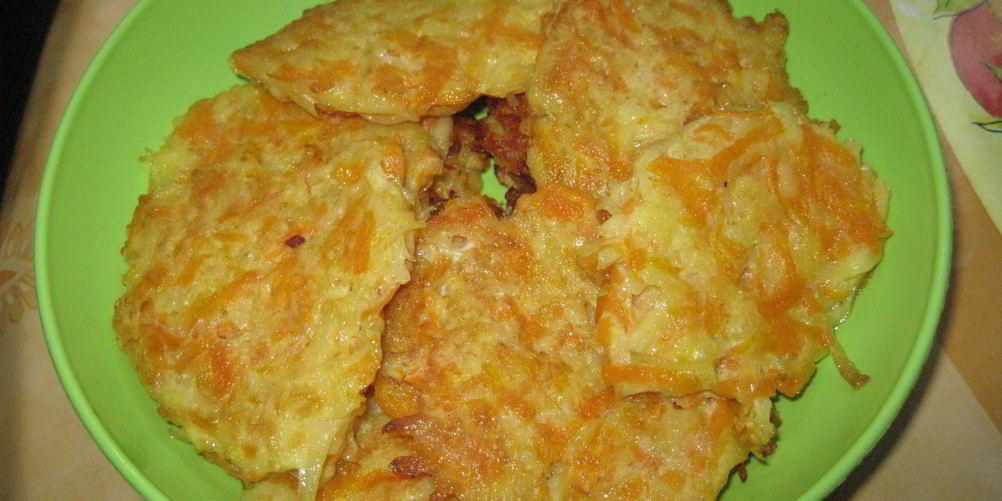 Как приготовить драники картофельные с тыквой