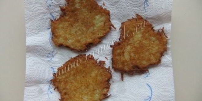 Рецепт драников по-немецки