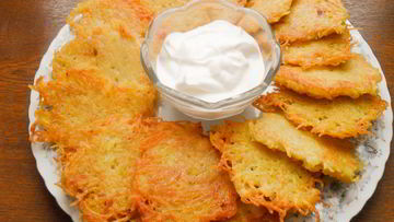 Рецепт Драников с чесноком