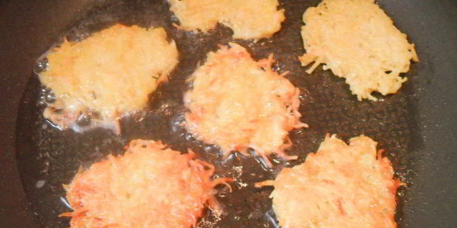 Рецепт драников с чесноком