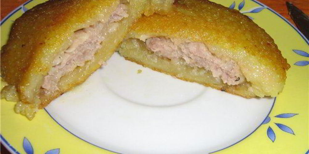 Как приготовить драники с фаршем