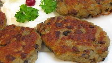 Рецепт Драников с грибами