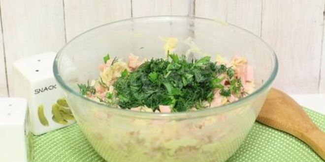 Рецепт драников с колбаской и зеленью