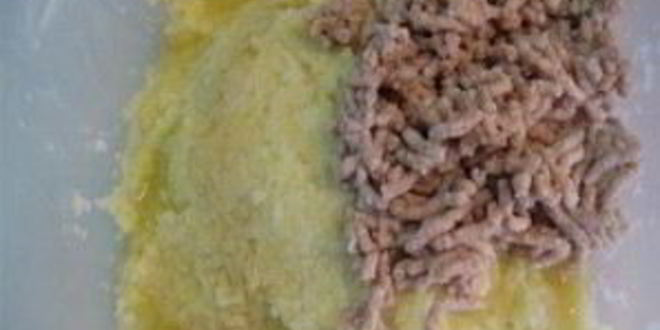 Рецепт драников с мясом