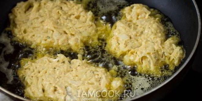 Рецепт драников с сыром без яиц