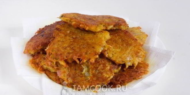 Рецепт драников с сыром без яиц