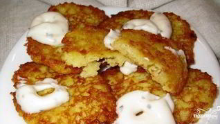 Рецепт Драников с творогом