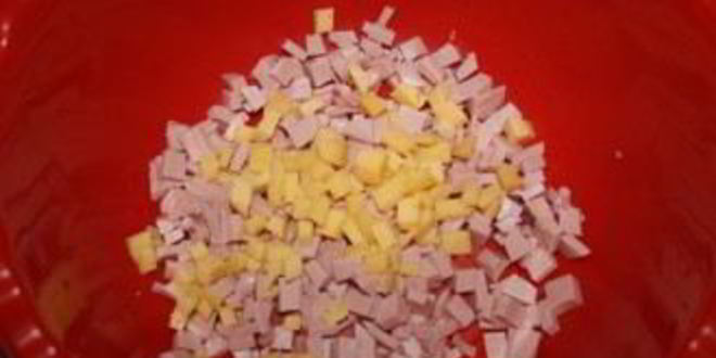 Рецепт драников с ветчиной