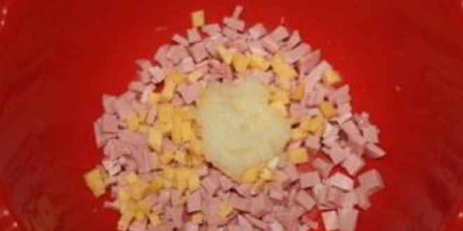 Рецепт драников с ветчиной