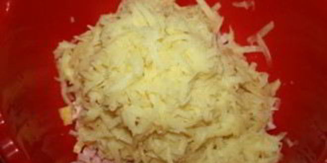 Рецепт драников с ветчиной