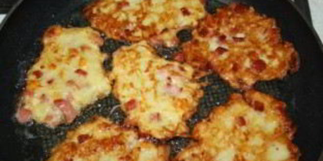 Рецепт драников с ветчиной