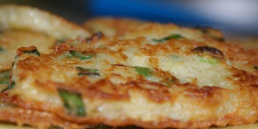 Как приготовить драники с зеленым луком