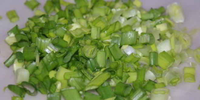 Рецепт драников с зеленым луком