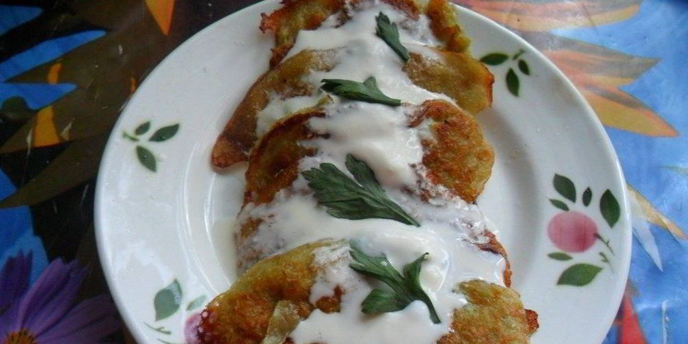 Как приготовить картофельно-кабачковые драники