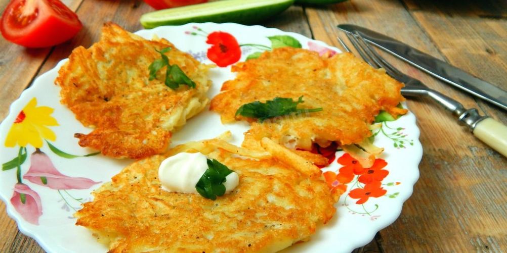 Как приготовить картофельные драники без муки