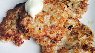 Рецепт Картофельных драников с мясом