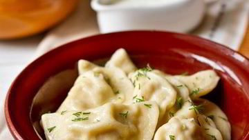 Рецепт Мучных колдунов с грудинкой