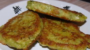 Рецепт Зеленушек — драников с зеленью