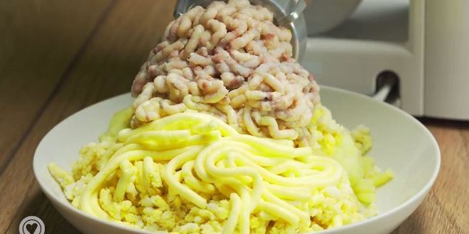 Рецепт форшмака из селедки с яблоком