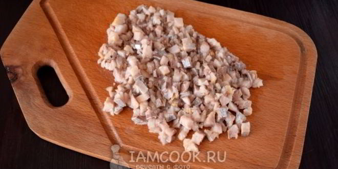 Рецепт форшмака с творожным сыром