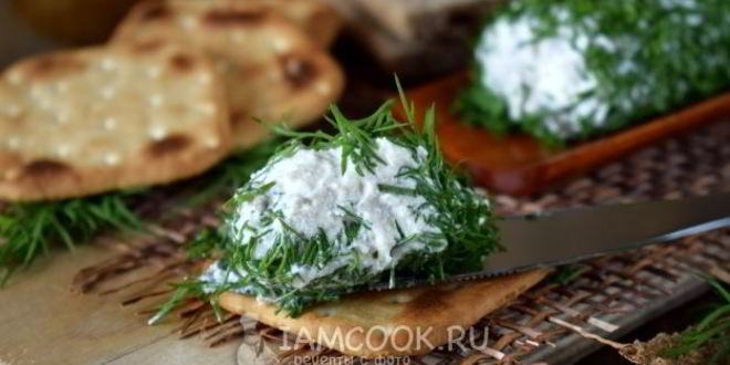 Рецепт форшмака с творожным сыром
