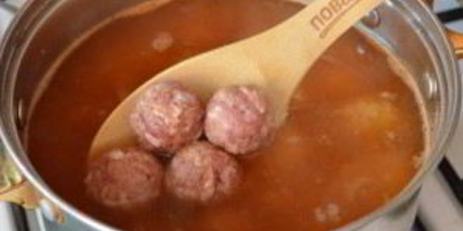 Рецепт альбондигаса — фрикаделек с овощами