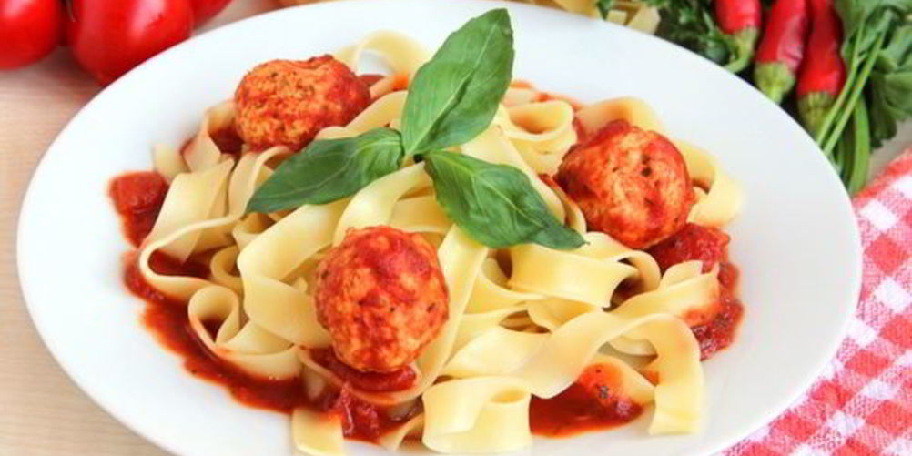 Как приготовить феттучинь с фрикадельками из говядины