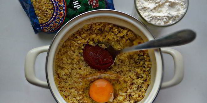 Рецепт фрикаделек из булгура в томатном соусе