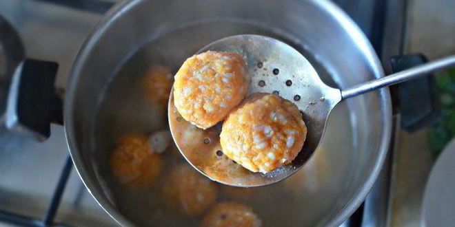 Рецепт фрикаделек из булгура в томатном соусе