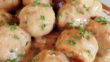 Рецепт Фрикаделек из фарша индейки с подливой