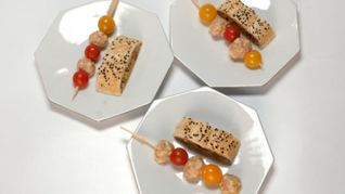 Рецепт Фрикаделек на шпажках с сыром