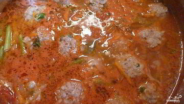 Рецепт Фрикаделек по-испански