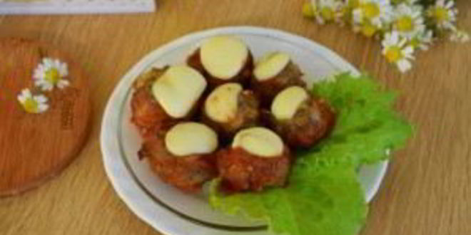 Рецепт фрикаделек под томатно-сырным соусом