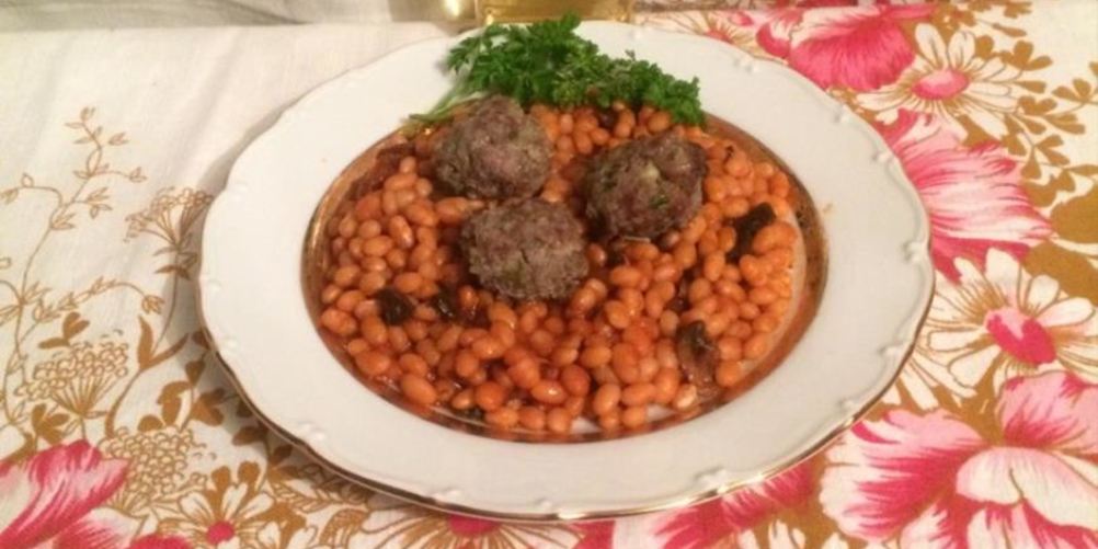 Как приготовить фрикадельки с белой фасолью