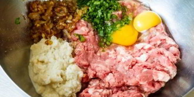 Рецепт фрикаделек с начинкой в средиземноморском стиле