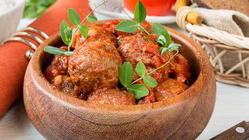 Рецепт Фрикаделек в марокканском стиле в томатном соусе